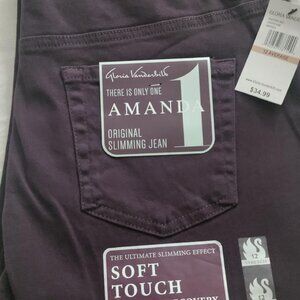 Gloria Vanderbilt - Amanda Jeans  - Size 12 average